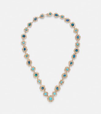 Suzanne Kalan Collana in oro 18kt con pietre preziose