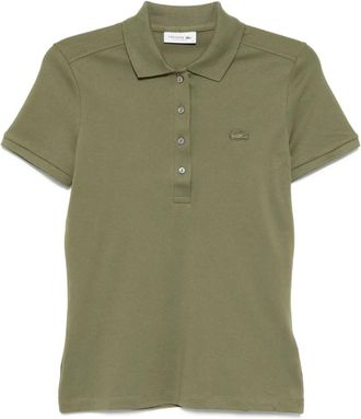 Lacoste Polo in piqu&eacute; - Verde