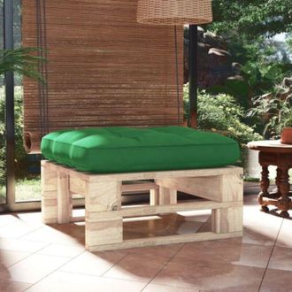 vidaXL Ottomana da Giardino Pallet in Legno di Pino Impregnato vidaXL