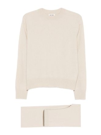 Soft Goat Trousers And Sweater Cashmere Set