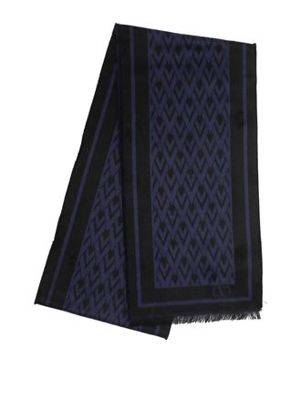 Valentino Garavani blue scarf