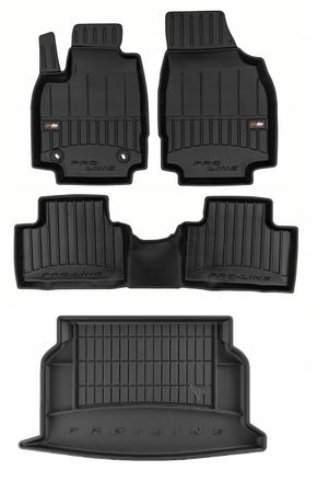 OEM Juego 3d De Alfombrillas Para El Suelo Y Alfombrilla Para El Maletero Del Mg 3 Hatchback Desde 2024