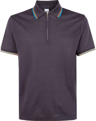 Paul Smith Mens Polo Shirt Str Detail