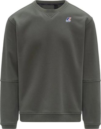 K-Way Nael Brushed PC - Heren - Sweatshirts - Groen - XL - Katoen - Hoodies & sweatvesten