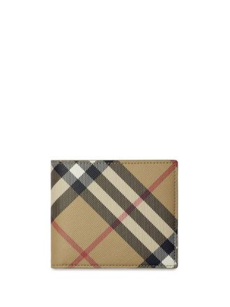 Burberry Beige Signature Wallet