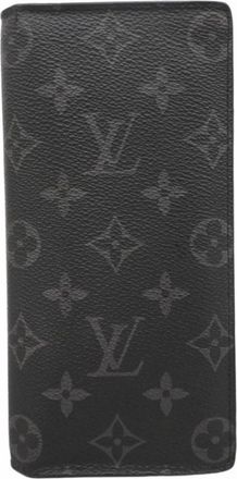 Louis Vuitton Black Long Wallet (Bi-Fold) (Pre-Owned)