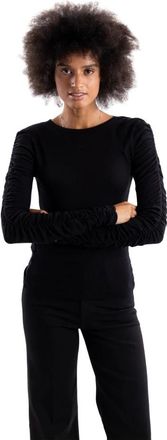 Pinko Muscari Sweater - Dames - Longsleeves - Zwart - S - Katoen - Tops