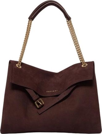 Orciani Borsa a spalla Venus - - Bags - Donna - Marrone - ONE SIZE
