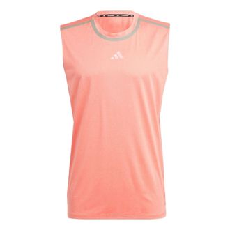 adidas Teach Not Preach Workout Vest Pink Grey IB9058