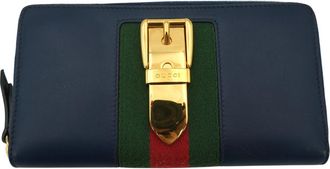 Gucci Gucci Leren Portemonnee Sylvie