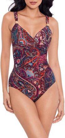 Miraclesuit Dynasty Siren One-Piece Swimsuit in Mlt at Nordstrom Rack, Size 6