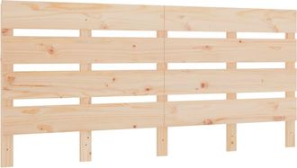 vidaXL Cabecero De Cama Madera Maciza De Pino 140x3x80 Cm Vidaxl