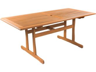 Habitat et Jardin Mesa De Jard&iacute;n osaka - 180 X 90 Cm - Madera Natural