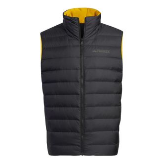 adidas Terrex Reversible Down Vest Yellow Black HN2022