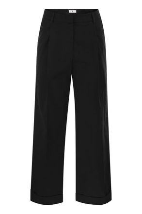 Pantaloni Torino Anna - Stretch Cotton Gabardine Pants