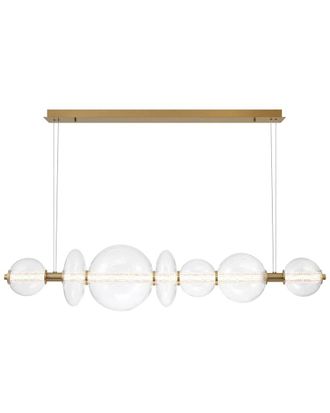 Eurofase Lighting Atomo 7-Light 56In Linear Chandelier