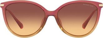 Michael Kors Dupont 58mm Gradient Cat Eye Sunglasses in Rose at Nordstrom