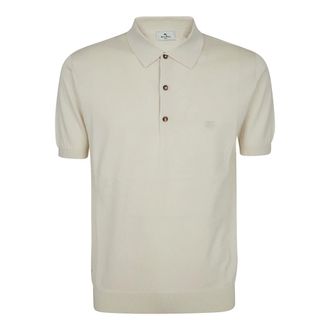 Etro Etro, Polo Shirts, male, Beige, Size: XL Pegaso Polo