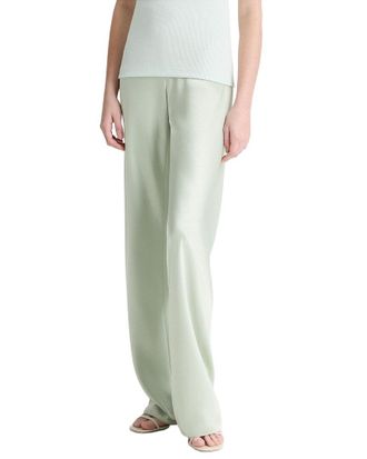 Vince High Waist Fluid Satin Bias Pant