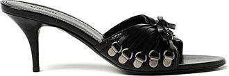 Balenciaga Heeled Mules, female, Black, Size: 10 US Heeled Mules