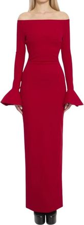 Solace London Kleedjes Red - Dames - Maxi kleedjes - Rood - XS - Kleedjes