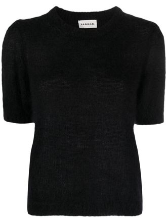 P.A.R.O.S.H. Top girocollo - Nero