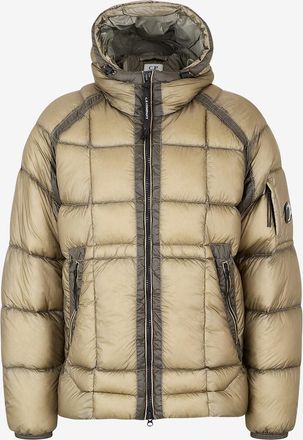 C.P. Company Gesteppte Daunenjacke mit Kapuze DD Shell