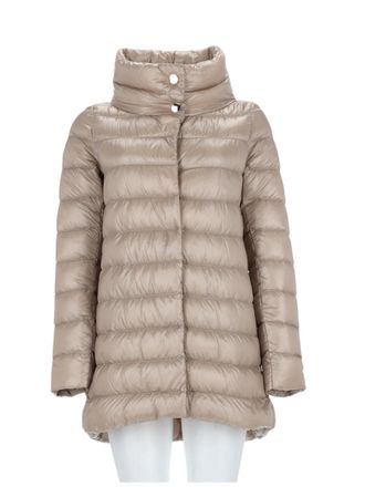 Herno A-Shape Amelia High Collar Polyamide Down Jacket