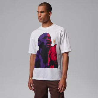 Nike Jordan Mens Jordan 1985 T-Shirt in White | IW3043-100