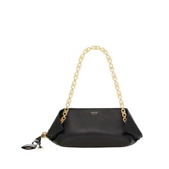 Ferragamo Small Gancini-chain Folded Shoulder Bag