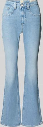 Brax Brax Flared Jeans mit Eingrifftaschen Modell Mary in Bleu, Gr&ouml;&szlig;e 34K