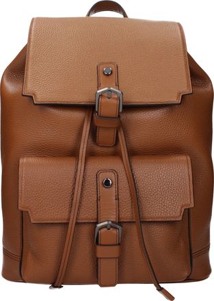 Pineider Herrens Braune/hellbraune Ledertaschen und Beutel