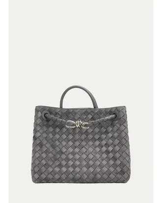 Bottega Veneta Andiamo Medium Top-Handle Bag in Suede