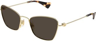 Valentino VG0063S 002 Womens Sunglasses Gold Size 52
