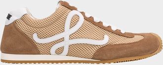 Loewe Ballet Runner 2.0 Sneakers in Suede and Mesh
