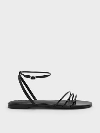 Charles & Keith Triple-Strap Sandals