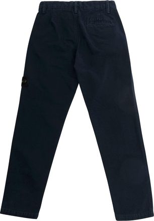 Stone Island Boys Trousers Tech Fabric Blue