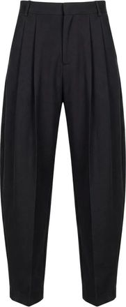 Liviana Conti Tapered Broeken - Dames - Broeken - Zwart - XS - Broeken