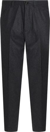 Brunello Cucinelli Broek van scheerwol - Grijs