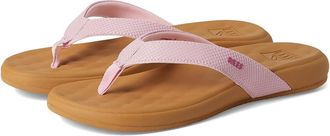 Reef Cushion Melody Womens Sandals Cameo Rose : 9 B - Medium, Leather