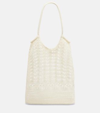 Eres Ocre crochet shoulder bag