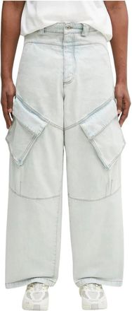 Marcelo Burlon Uomo, Jeans, Blu, M, new