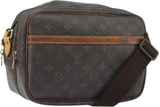 Louis Vuitton Pre-owned Vintage Monogram Schoudertas - Dames - Vintage Schoudertas - Bruin - ONE Size - Leer - Vintage