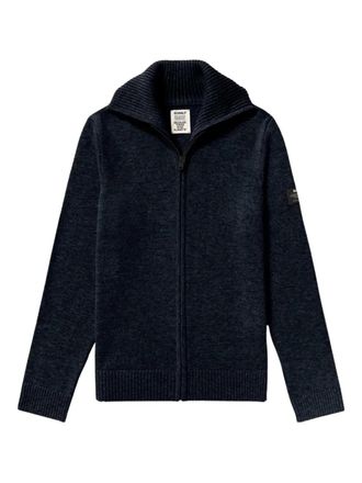 Ecoalf Cardigan Sasa con zip - Blu