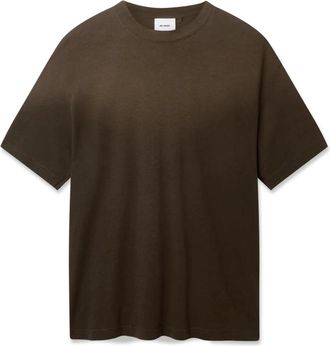 Axel Arigato Bubble Reverse T-shirt - Heren - T-shirts - Bruin - S - Katoen - Tops