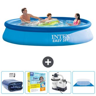 Intex Piscina Easy Set Redonda - 366x76 Cm - 7-piezas Scb66