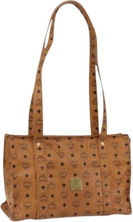 MCM Pre-owned Shoulder Bag - Dames - Vintage Schoudertas - Bruin - ONE Size - Vintage