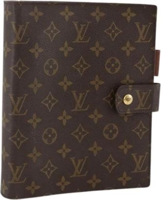Louis Vuitton Pre-owned Accessories, female, Brown, Size: ONE SIZE Pre-owned Day Planner Cover