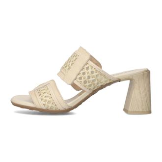 Hispanitas Rhv264747 Muiltje met Hak - Dames - Schoenen - Beige - Maat: 39 EU
