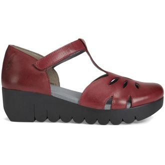 FLY London VELT224FLY Burn Leather Womens Heels Sandals - Rubi - Size:UK 5